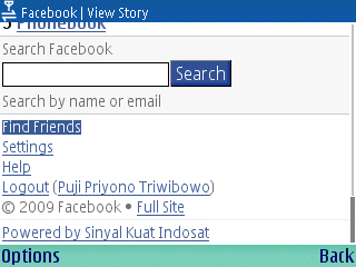 Facebook Indosat